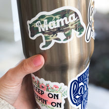 Load image into Gallery viewer, Camo Mama Bear Vinyl Sticker