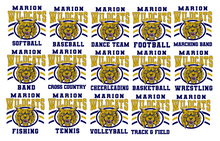Load image into Gallery viewer, *CUSTOMIZABLE* Vintage Marion Wildcats Shirt
