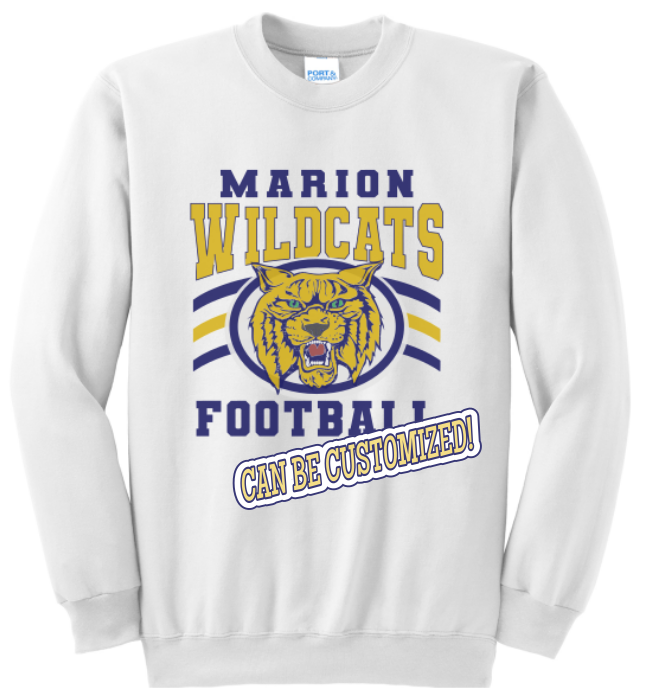 CUSTOMIZABLE Vintage Marion Wildcats Shirt