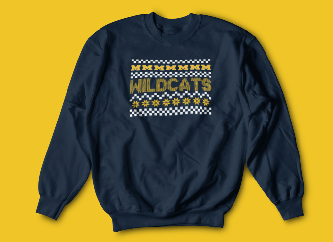 Wildcats Christmas Sweater
