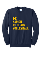 Load image into Gallery viewer, M Marion Wildcats Volleyball CUSTOM NAME BACK
