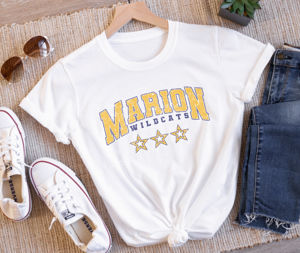 Marion Wildcats Stars vintage