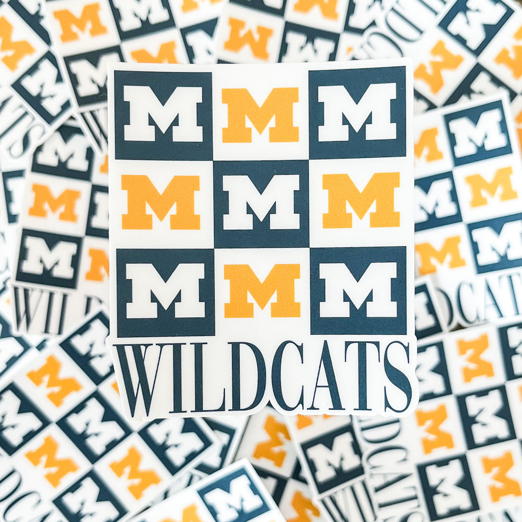 Wildcats Eras Type Vinyl Sticker