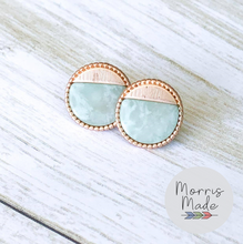 Load image into Gallery viewer, Round Stone Studs
