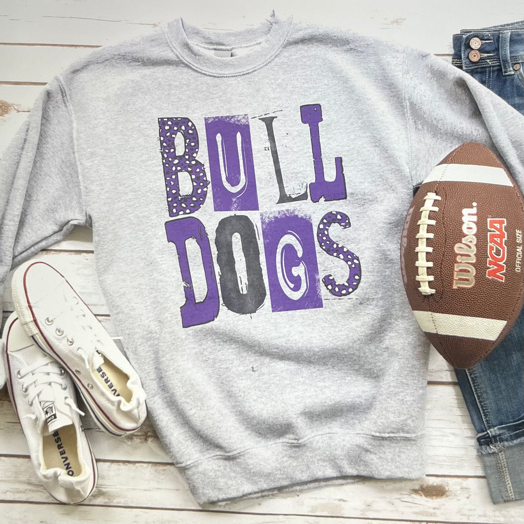 BULL DOGS Purple