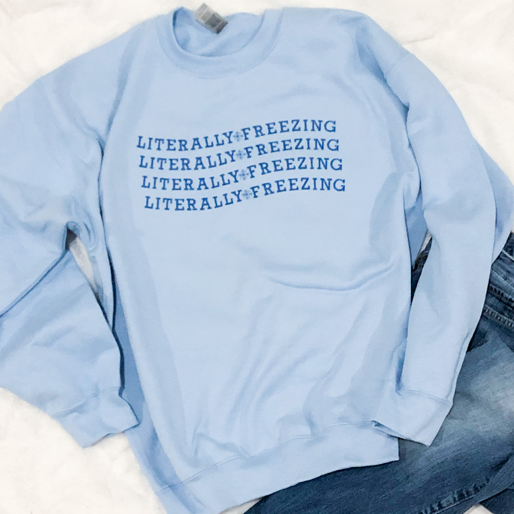Literally Freezing Sweatshirt