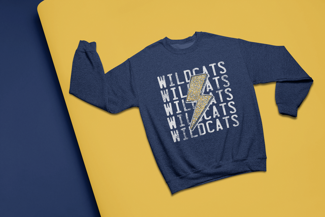 WILDCATS Lightening Bolt